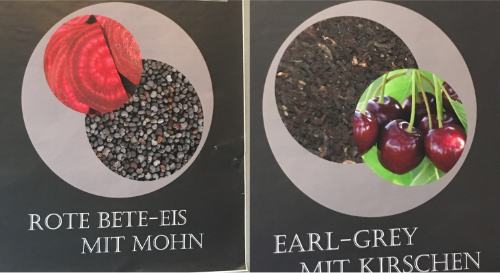 Foto de helados de sabores raros